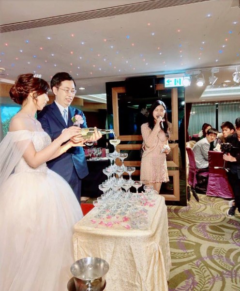 凡瑄olove主持人工作紀錄: 台北華國大飯店婚禮主持人