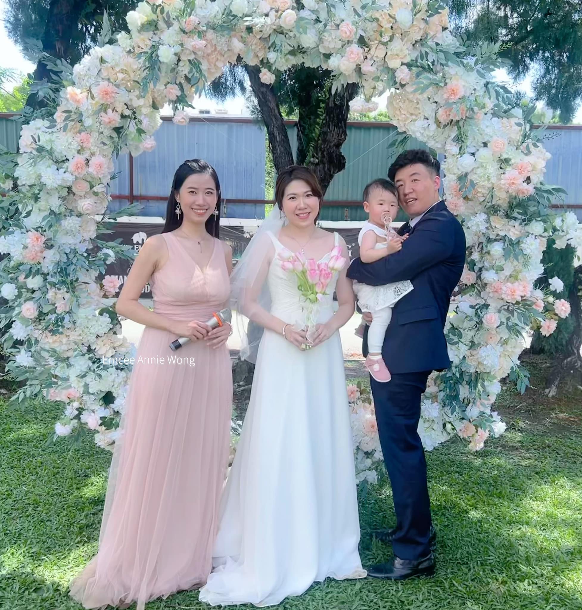 Annie Wong主持人工作紀錄: 跨越國度的婚禮（韓國與馬來西亞）